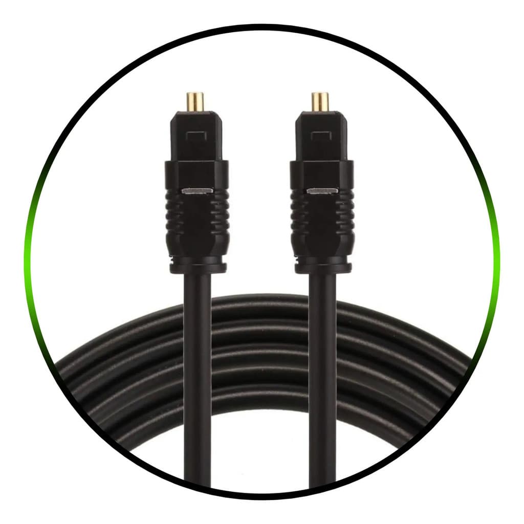 Cabo óptico Maxener, compatível TV 65Q60D 4K, 3mts