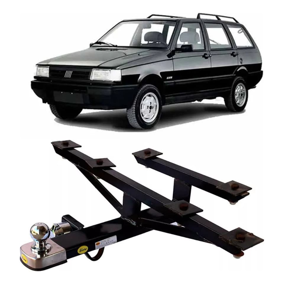Engate Reboque Rabicho Fixo 700kg Fiat Elba 1986 A 1997
