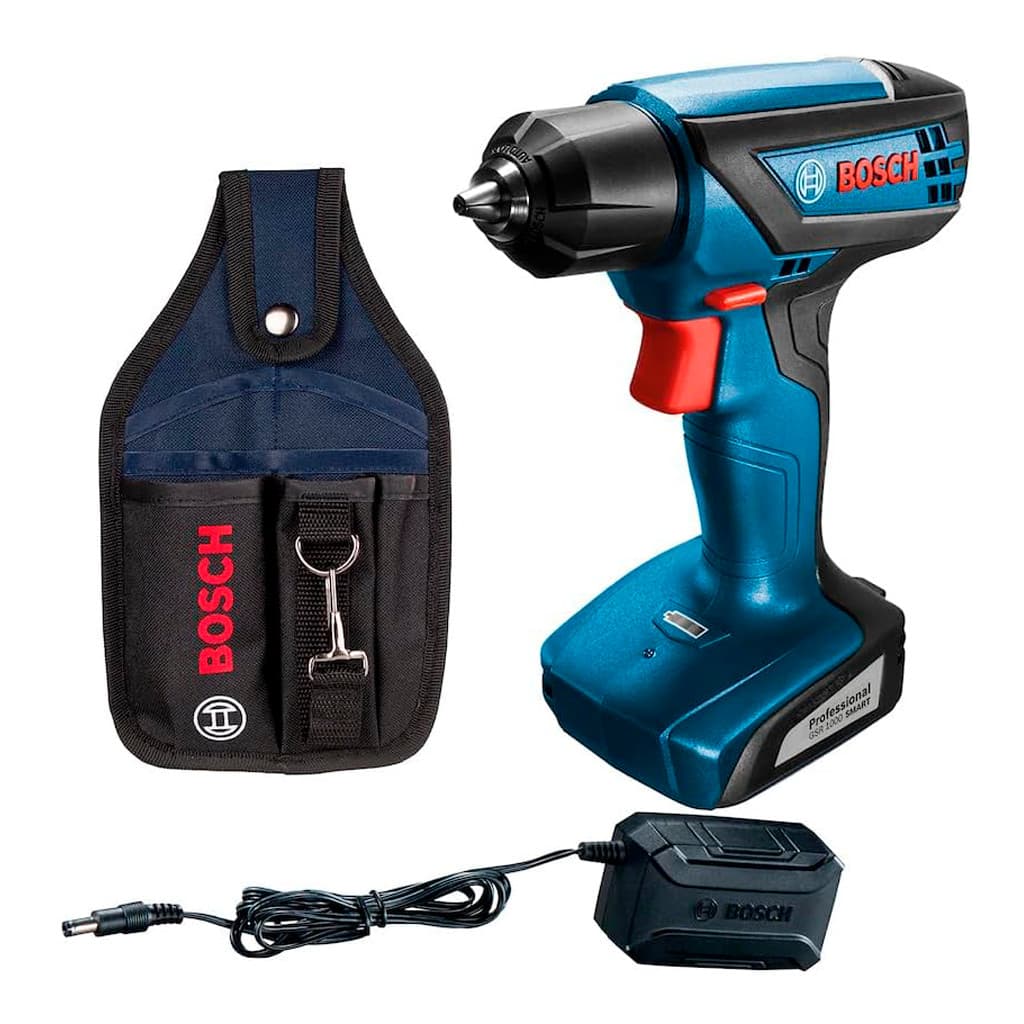 Parafusadeira Bosch GSR 1000 Smart 12v + Cinturão Porta-ferramentas