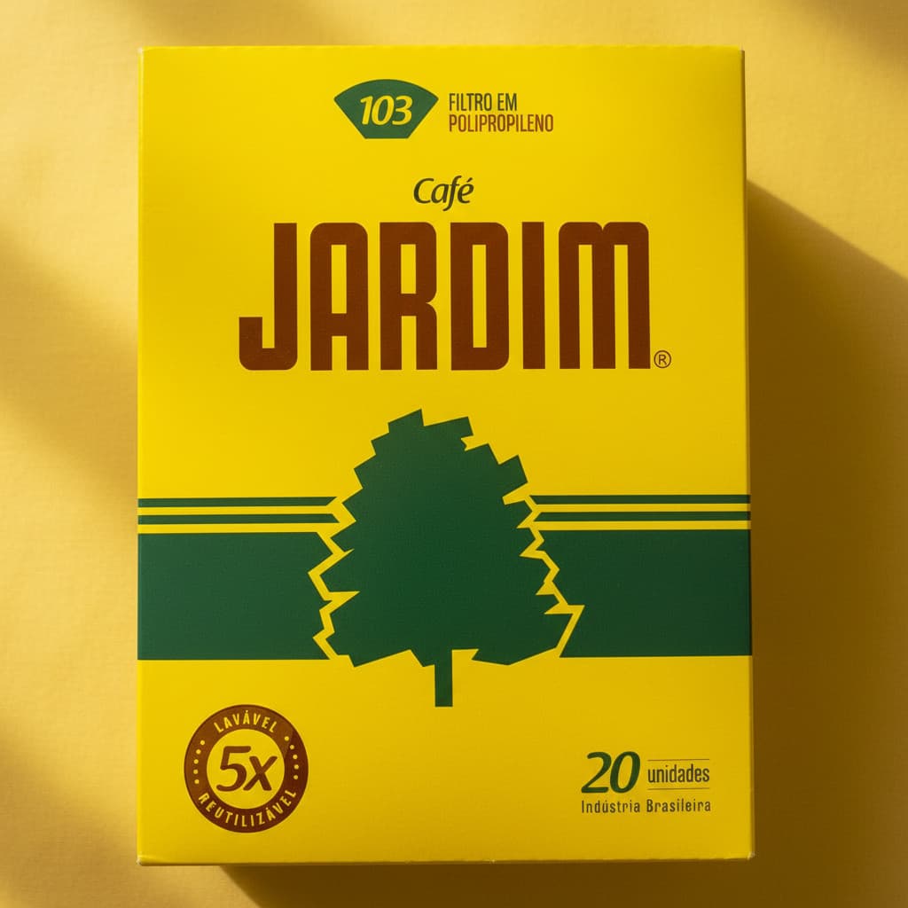 Filtro De Café Jardim 20 Unid N.103