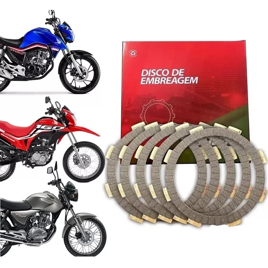 Disco da Embreagem Titan Fan Bros 125-150-160 / WGK 1018621