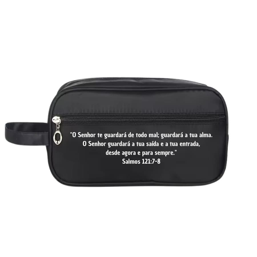 Necessaire Bolsa Versículo Frases Bíblica Motivacional Deus