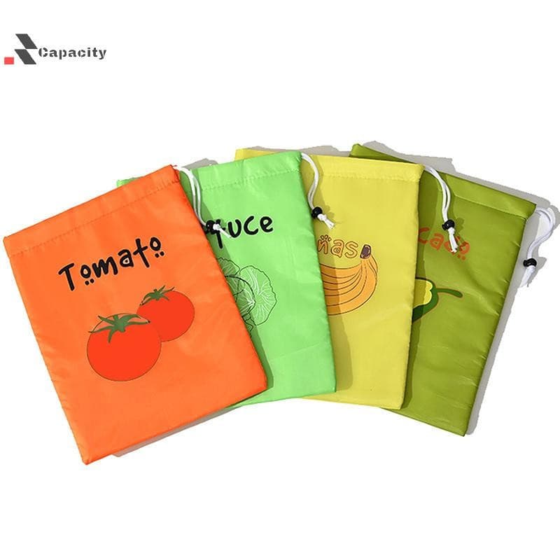 Capacidade 1/3pcs Saco De Preservação De Frutas E Vegetais Armazenamento De Banana Bolso Isolado Para Anti-Rasgo