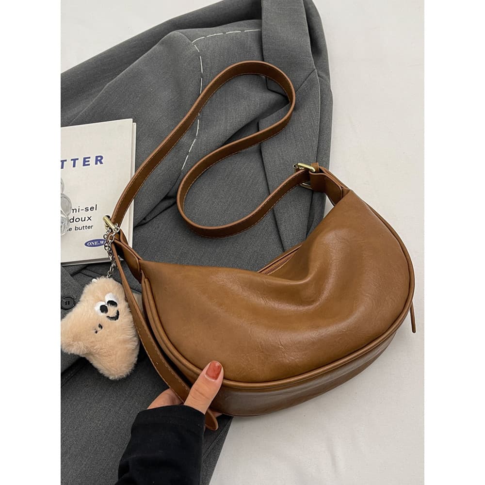 Merad nicho bolinho saco mensageiro 2026 novo estilo na moda All-Match Retro nicho Commuter bolsa de ombro