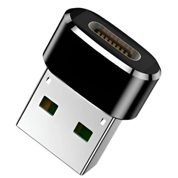 Adaptador USB-C para USB-A – Mini OTG 5Gbps – Compatível MacBook Air/Pro, iPad Pro, S22/S23, Note 20