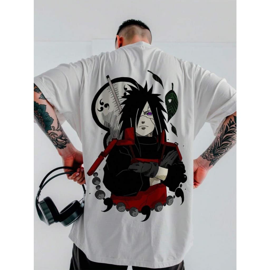 Camisa Camiseta Blusa  Madara Anime Lançamento 100% Algodão Estampada Slim Várias Cores