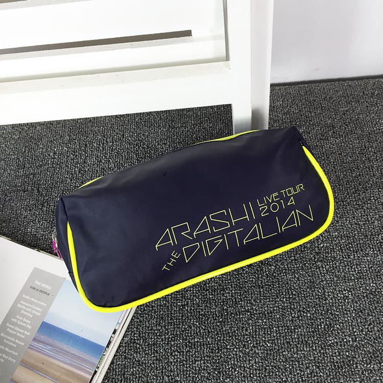 Lan Arashi turnê ao vivo Mercadoria de concerto Bolsa de almoço roxa profunda Bolsa de armazenamento