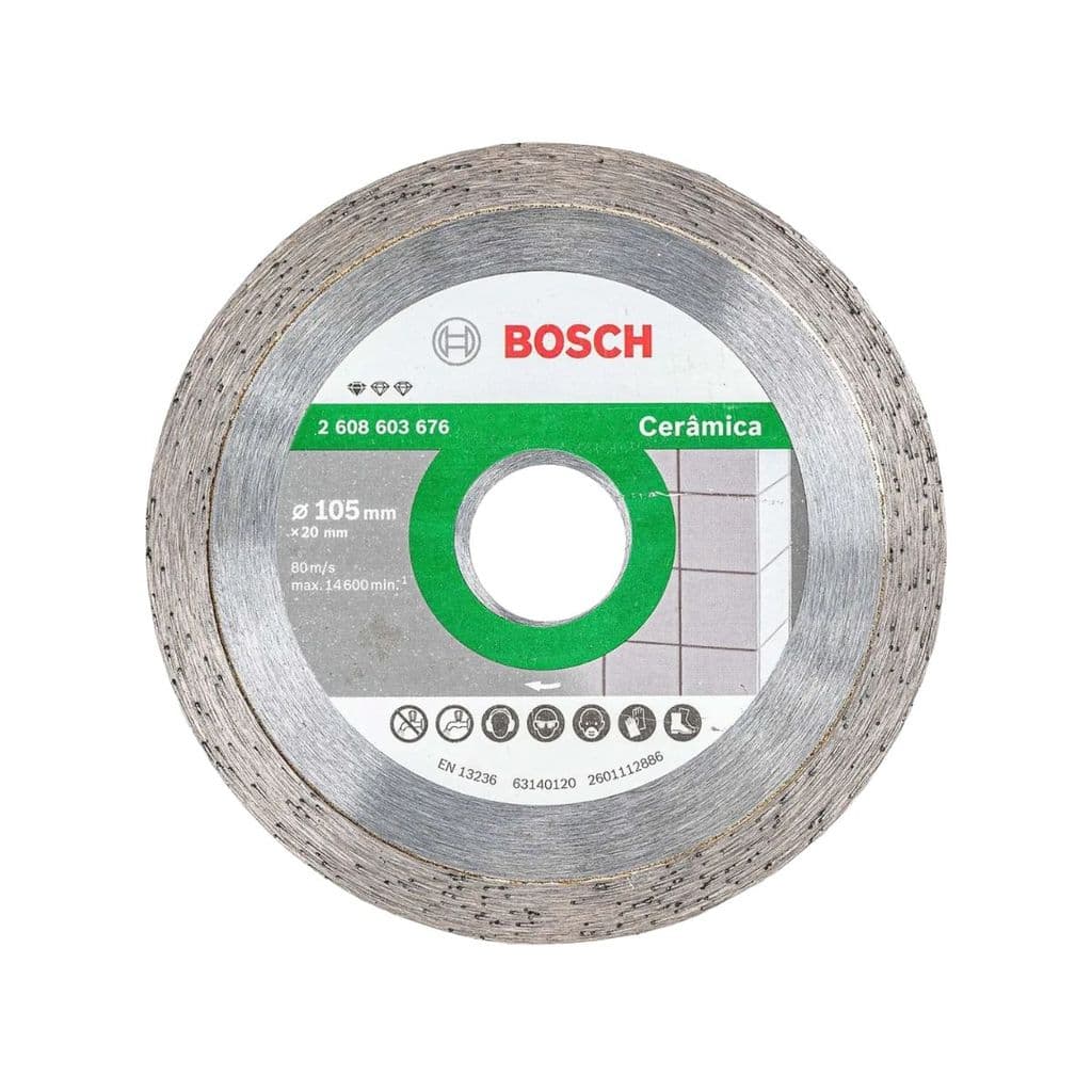 Disco Diamantado Std Ceramic Liso 105 mm Bosch