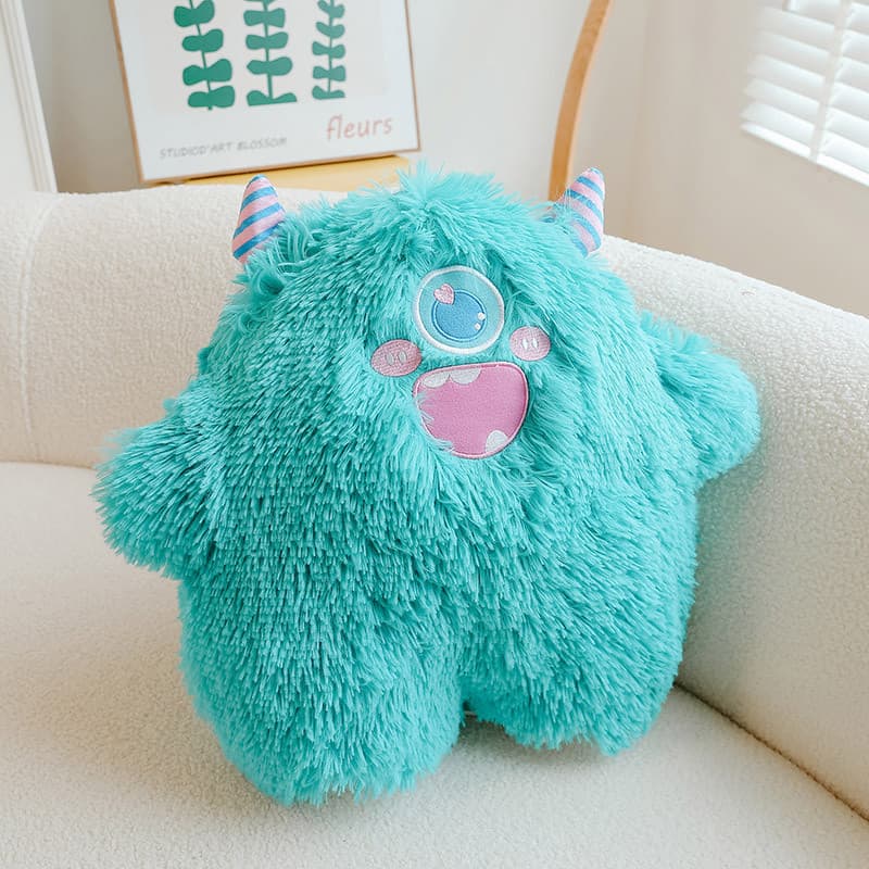 Bonito pequeno monstro travesseiro escritório Nap almofada abraço dormir boneca grande boneca dormir presente de anivers