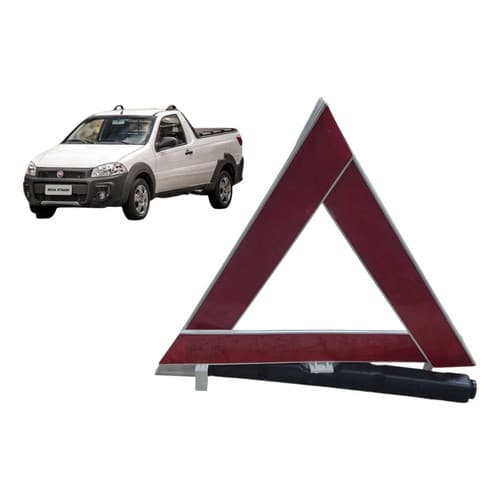 Triangulo Sinalizacao  Fiat Strada 1.4 2014 2015 2016