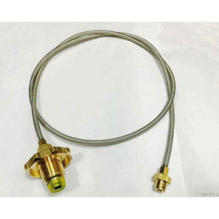 Adaptador de fogão de acampamento, adaptador de panelas, cabeça de conversão, conexão de cilindro de gás doméstico para