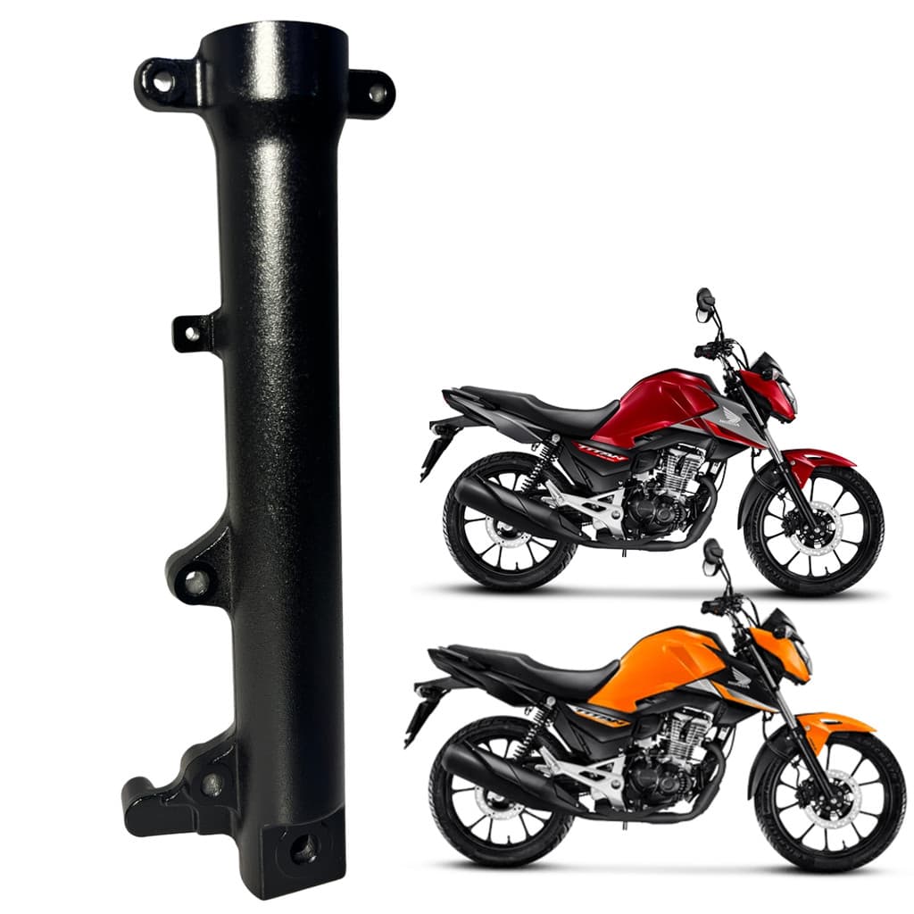 Canela Tubo Externo Bengala Direita Titan 160 Esd 2025 2026 -- Copo Da Bengala Caneca