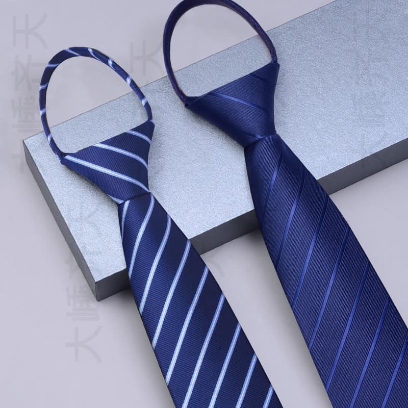 Gravata sem nó masculina, roupa Formal com zíper, estilo masculino, negócios, casamento, noivo, preto, azul, preguiçoso,
