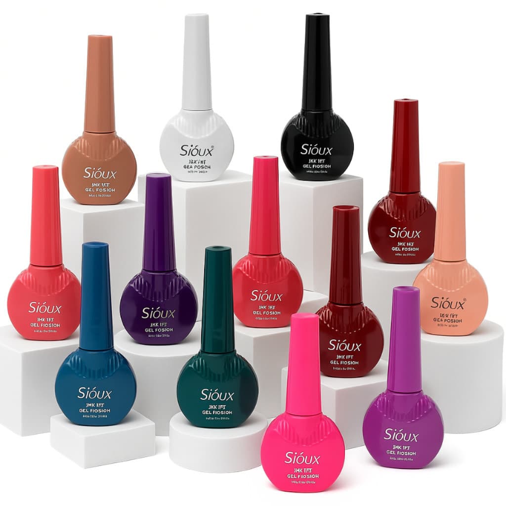 ESMALTE EM GEL UV/LED SIOUX LINHA LUXO