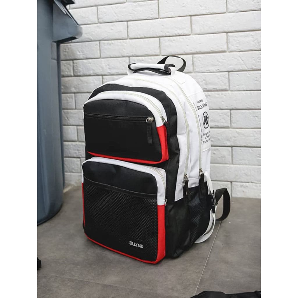 França MKPREF masculino mochila de grande capacidade feminino Harajuku High School faculdade estudante mochila moda esti