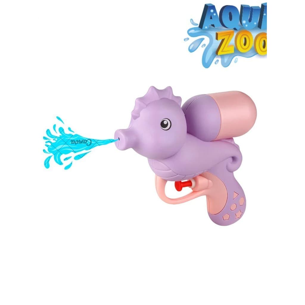 LANÇADOR de ÁGUA UNICORNIO e cavalo marinho, rosa, menina  ARM INHA   ZOOP TOYS
