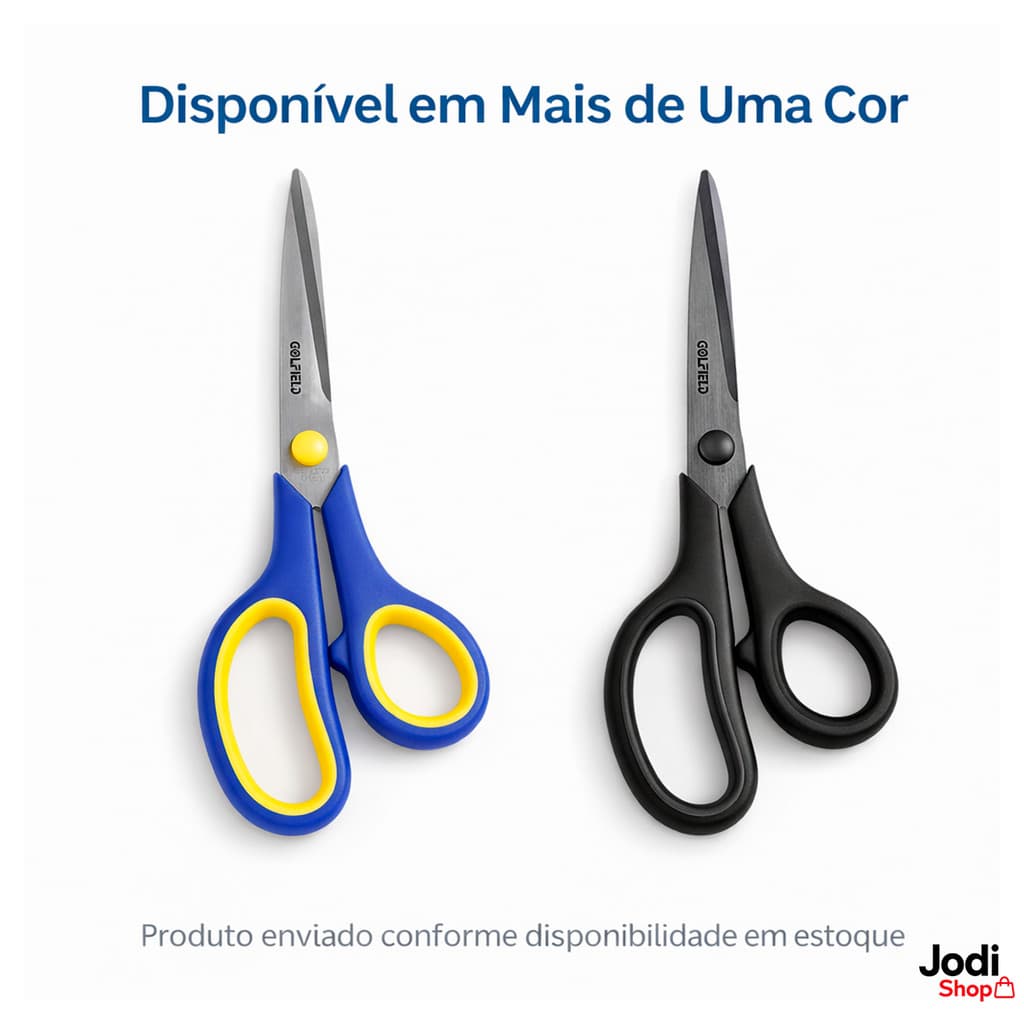 Tesoura Grande 9,5 Polegadas Multiuso Aço Alta Durabilidade Cabo Confortável