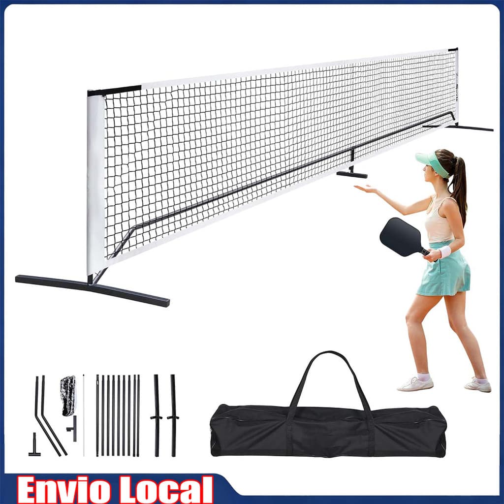 Kit de Rede Portátil de Pickleball, Conjunto de Rede de Tênis, Conjunto de Rede de Vôlei Infantil, com bolsa
