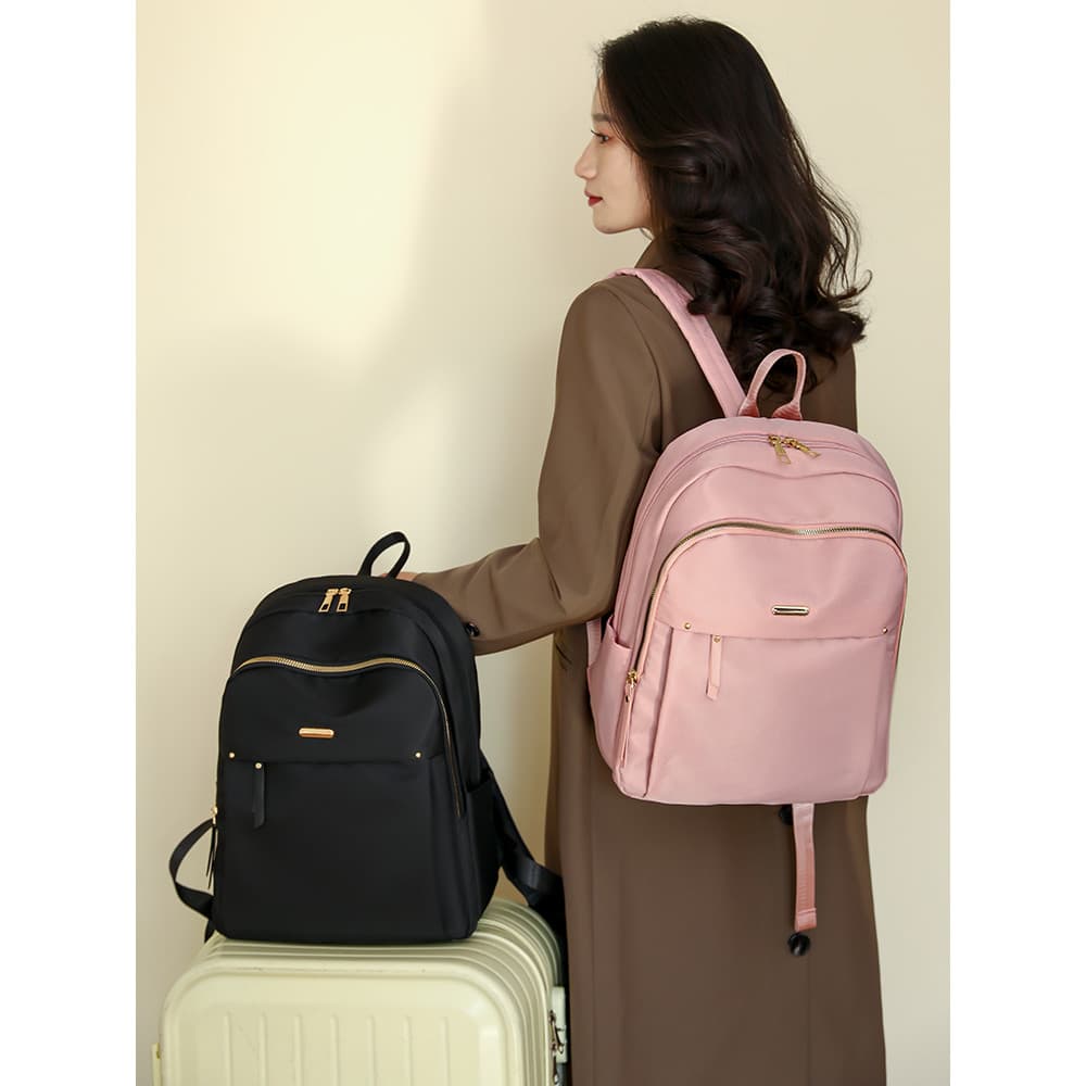 Mochila feminina de grande capacidade, leve, curta distância, viagem ao ar livre, montanhismo, computador, estudante uni