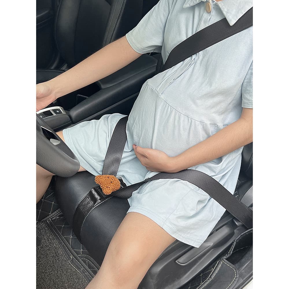 Carro mulheres grávidas cinto de segurança posicionamento Anti-estrangulamento barriga carro gravidez tarde condução cin