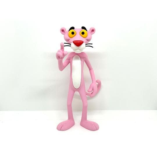 Decoração Pantera Rosa Boneco Personagem Clássico Geek Colecionável