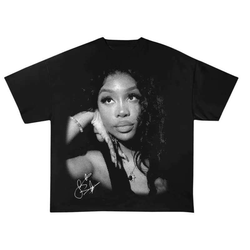 Camiseta Streetwear Sza viagem hip hop rap americano Unissex Estampa Alta qualidade Envio Imediato Promoção