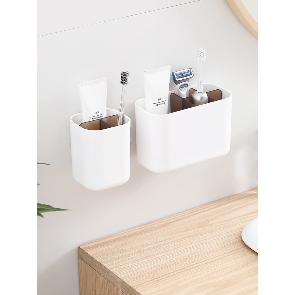 Suporte multifuncional para escova De dentes elétrica, sem perfuração, montado na parede, Rack De armazenamento De pasta
