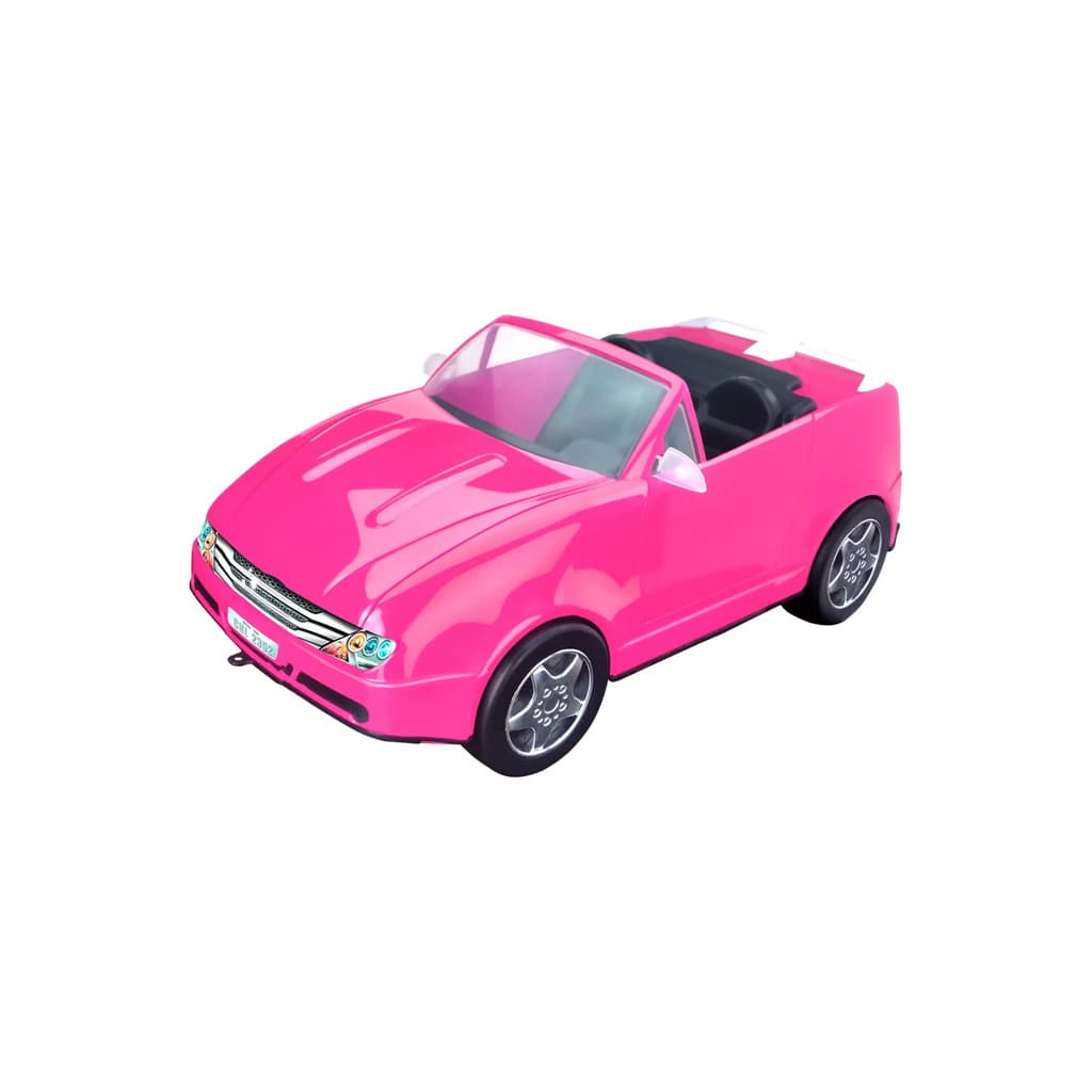 Carrinho Conversível para Bonecas Rosa Brinquedo Infantil