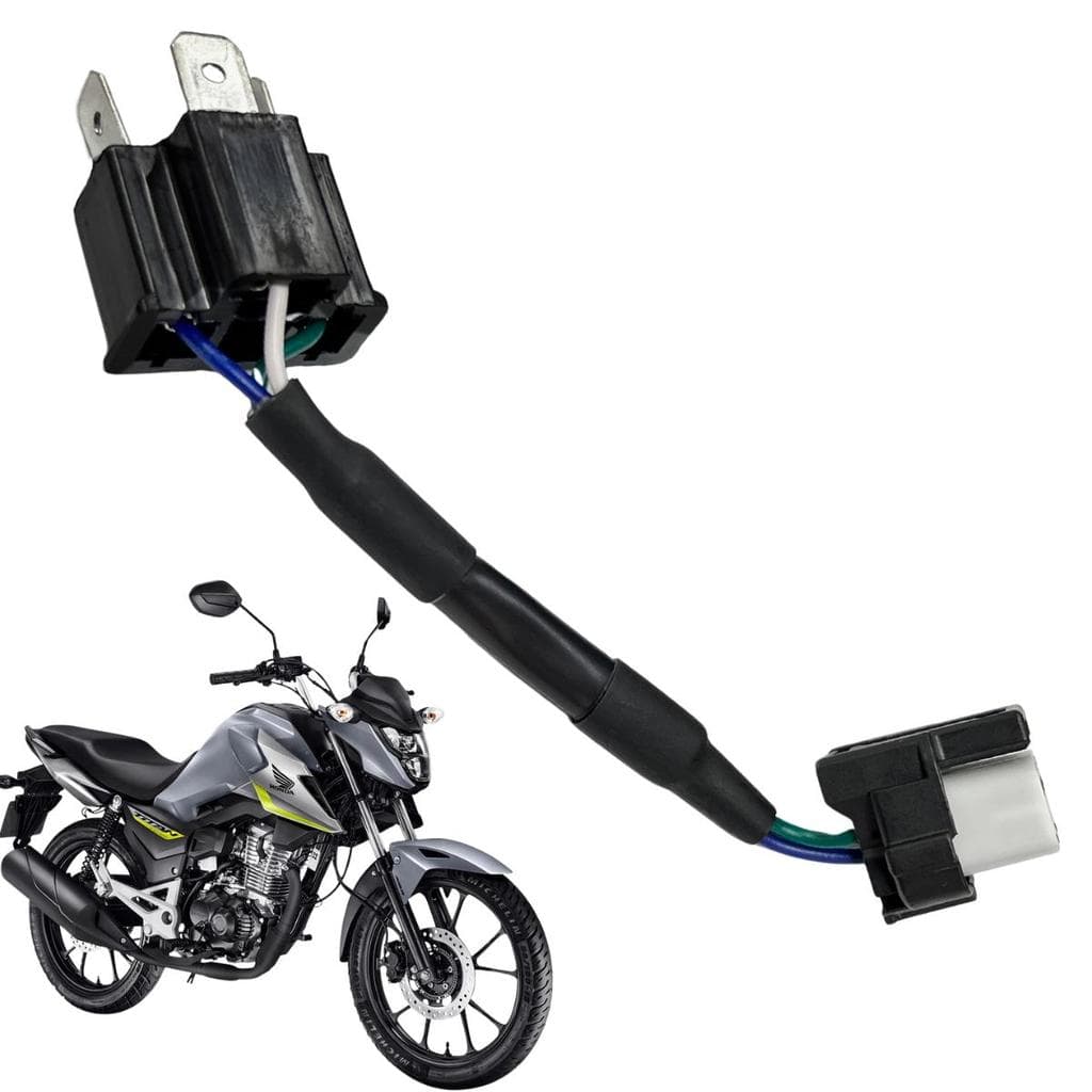 Soquete Chicote Bloco Farol Cg Titan160 Fan160 2025 2026 Led
