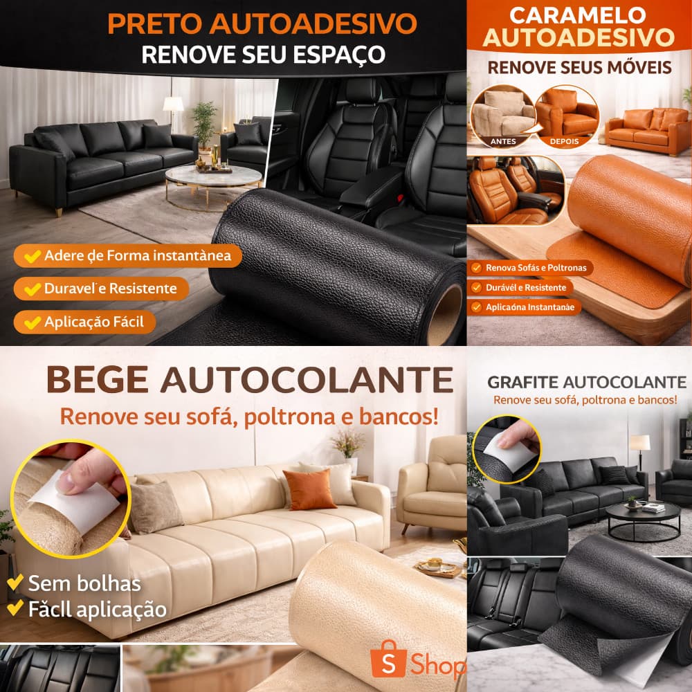 couro adesivo preto sintetico para sofa, cadeira e muito mais..