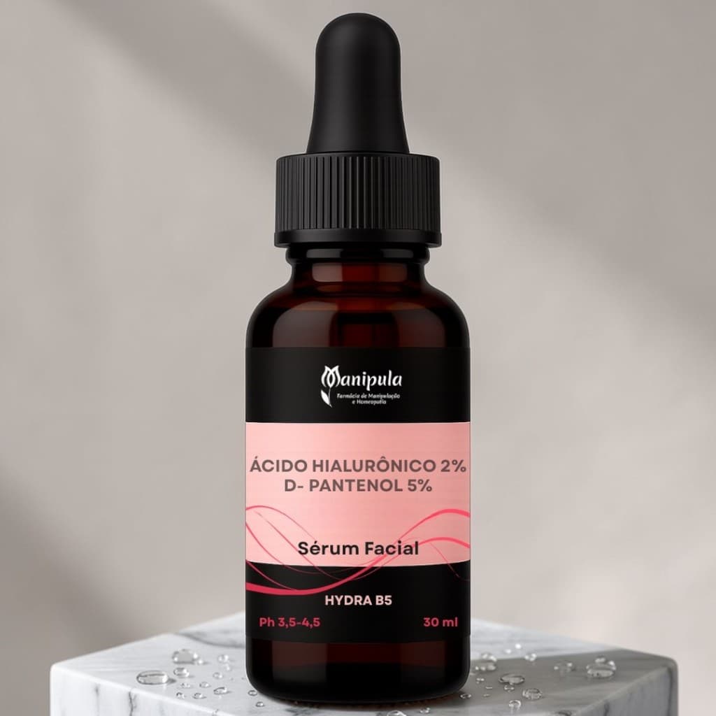 Sérum Hidratante de Ácido Hialurônico 2 % + D-Pantenol 5 % | Hydra B5 - 30 ml