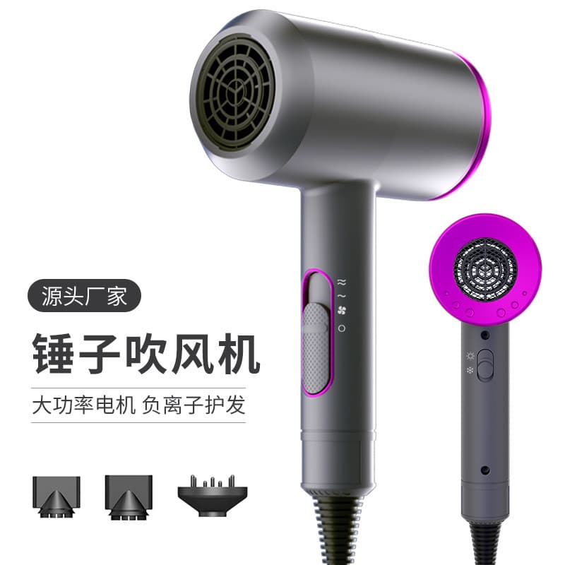 110V Taiwan economizando japão íon negativo secador de cabelo comércio exterior americano padrão britânico 1800W secador