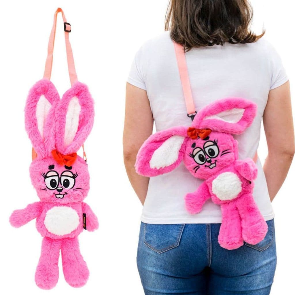 Bolsa Coelho Dalila De Pelúcia 34x16cm - Turma Da Mônica
