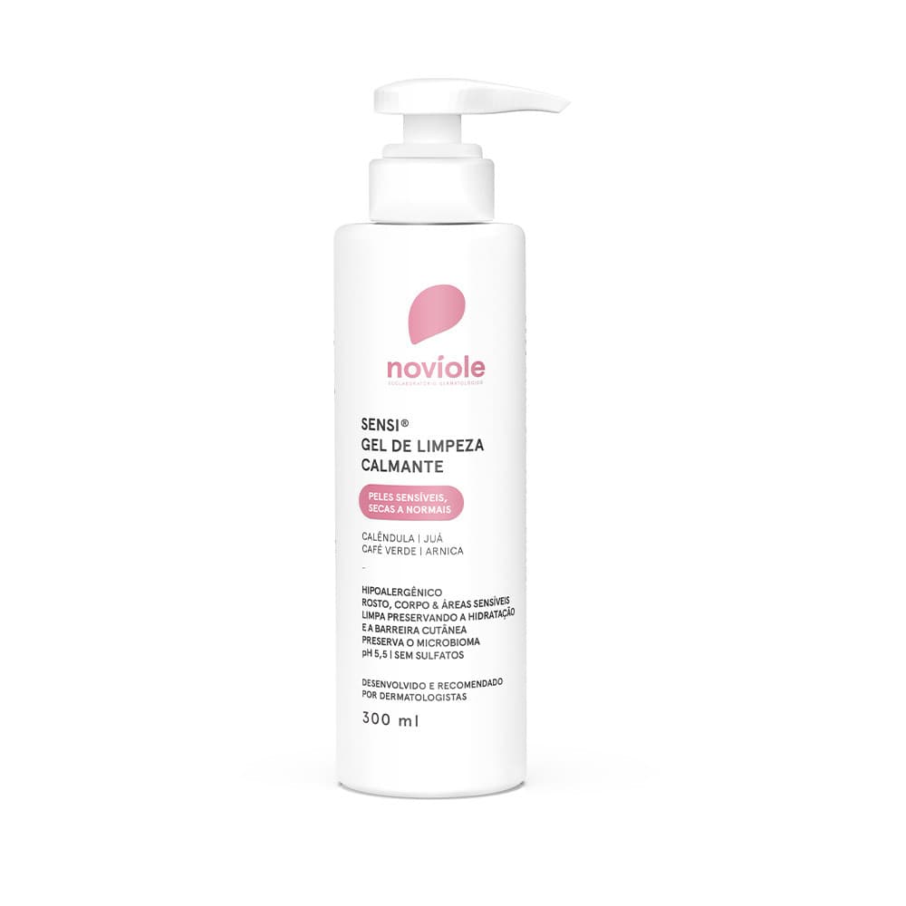 Noviole Gel De Limpeza Sauve Sensi® Peles Sensíveis 300ml