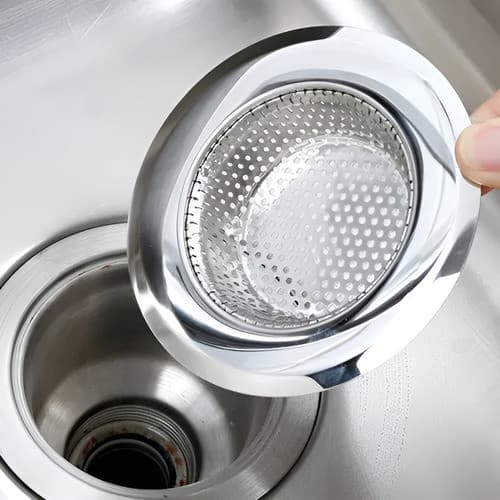 Kit 3 Ralos Para Pia Inox Com Borda Cozinha Banheiro 7cm