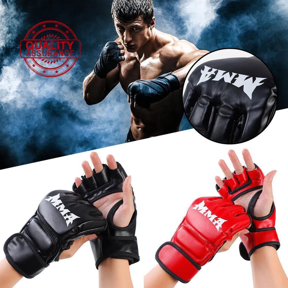 Luvas de Boxe Treinamento Sanda Muay Thai Luta D5Y1 8EUG UXHS