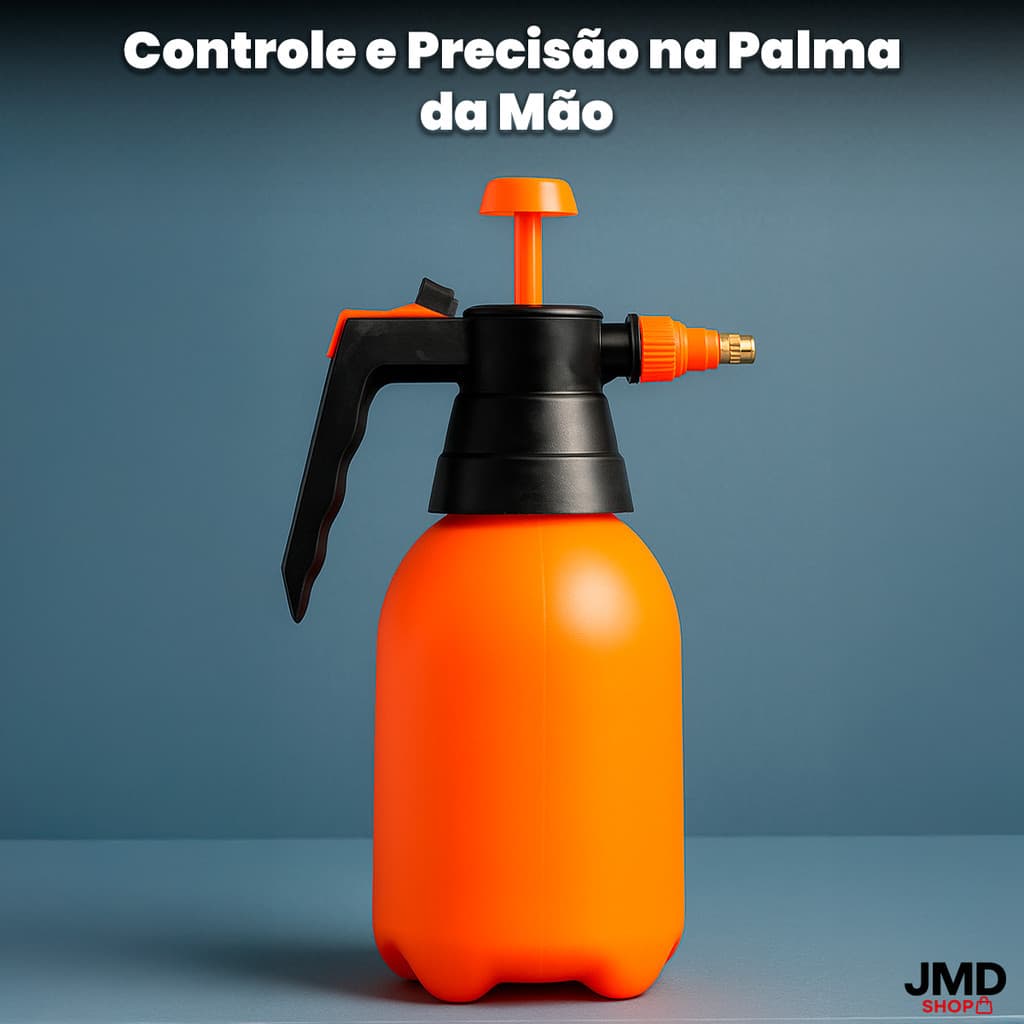 Pulverizador Borrifador Bomba Manual Alta Pressão Compressão Com 2 Litros Jardim