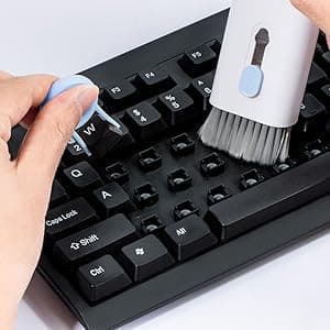 Kit Escovas Limpeza Detalhe Cantos Teclado Celular Notebook Fone Tablet Poeira Precisão
