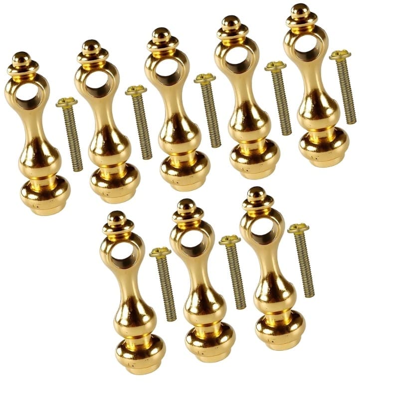 KOOL 10pcs Conectores Decorativos Trilho Prateleira Acabamento Dourado Para Exibição Cozinha