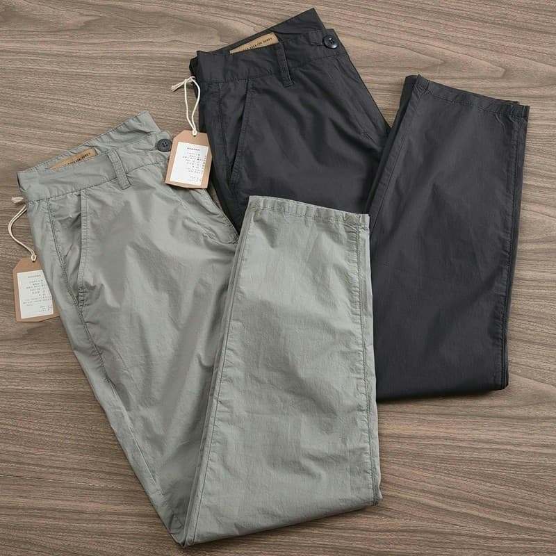 Trabalho Soldagem Workwear Verão Calças Casuais Finas