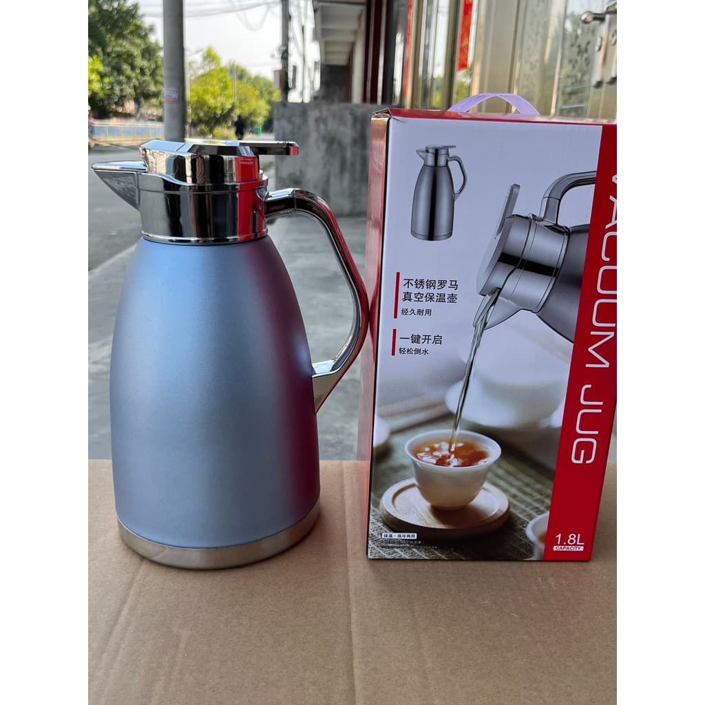 Garrafa térmica a vácuo de aço inoxidável 304, garrafa térmica para restaurante, grande capacidade, chaleira para hotel