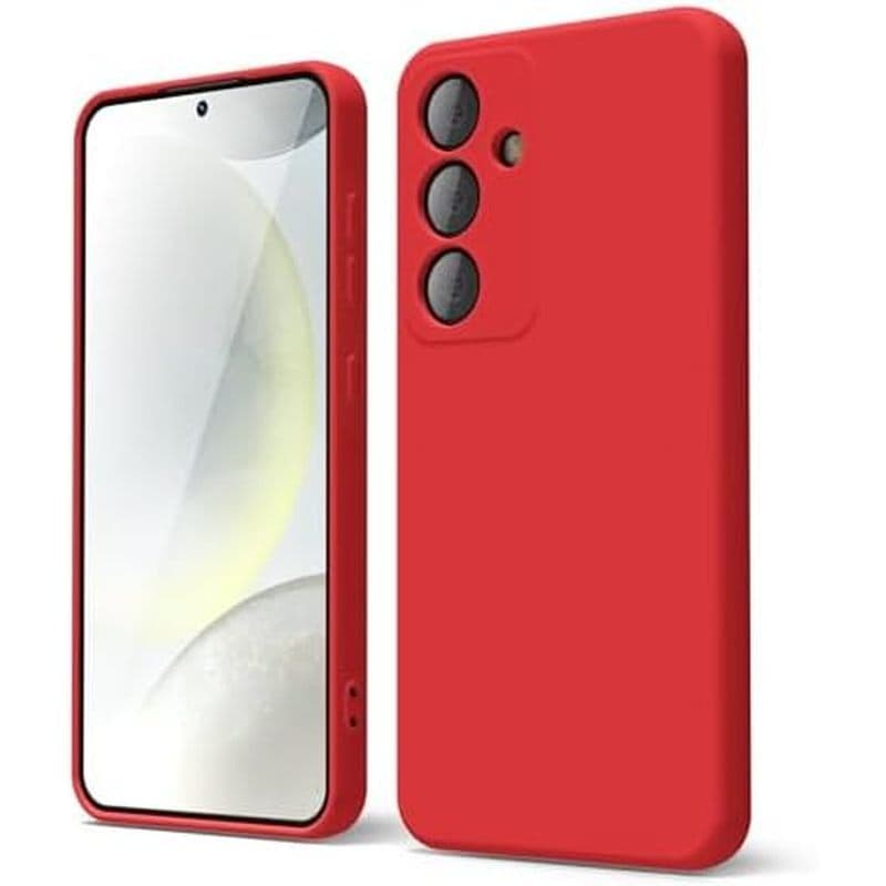 oakxco Para Samsung Galaxy S23 Capa De Telefone De Silicone Líquido , Fofa , Fina , De Borracha Macia , TPU , Gel Lisa M