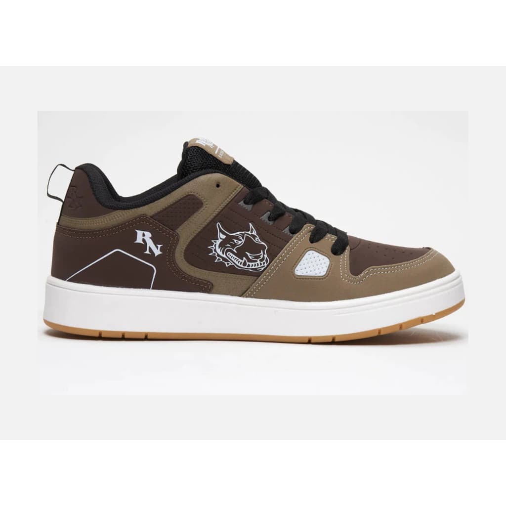 Tênis  Red Nose Masculino Rnvm 303  Skatista Café/ Látex