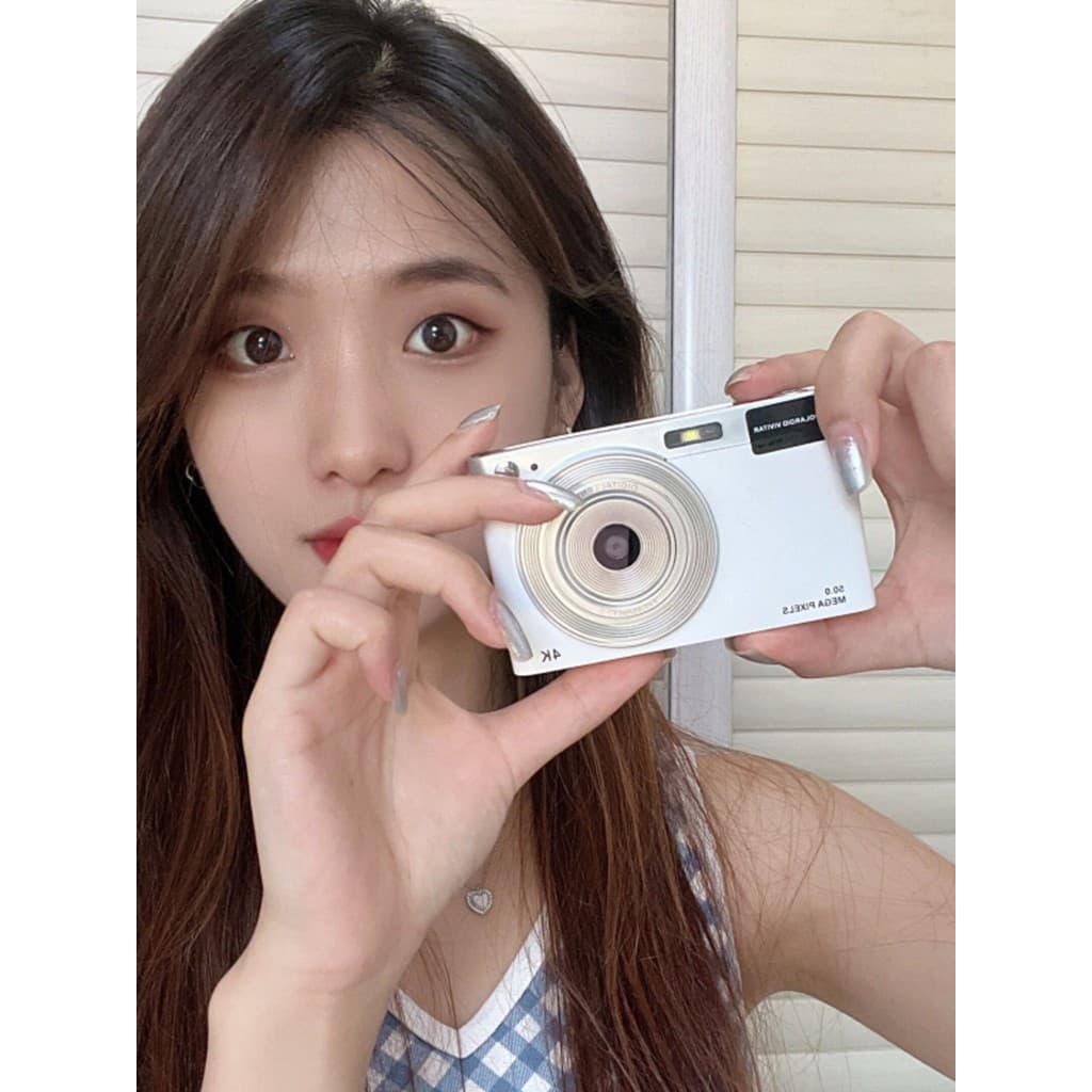 S100 nova marca Retro CCD câmera Digital estudante nível de entrada VLOG HD câmera de cartão feminino 4K câmera