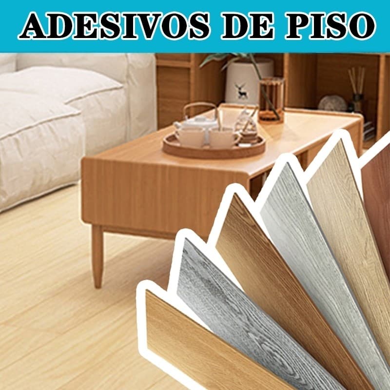 12/24/36PCS Adesivo de Piso Madeira Moderno Antiderrapante Lavável Autocolante 91x15cm