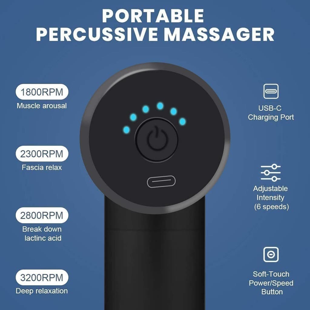 Massageador Muscular Elétrico Profissional De Alta Frequência