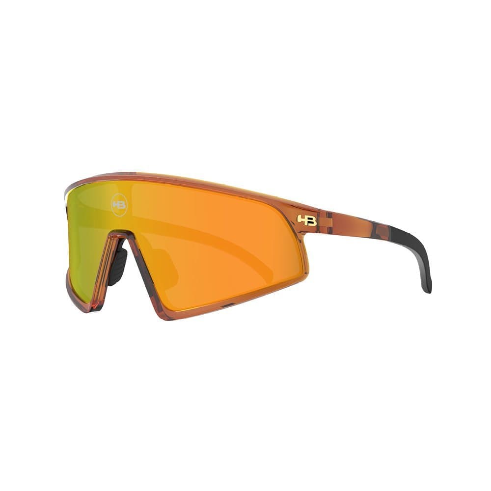Óculos Ciclismo Corrida HB Ion Burnt Honey Orange Chrome