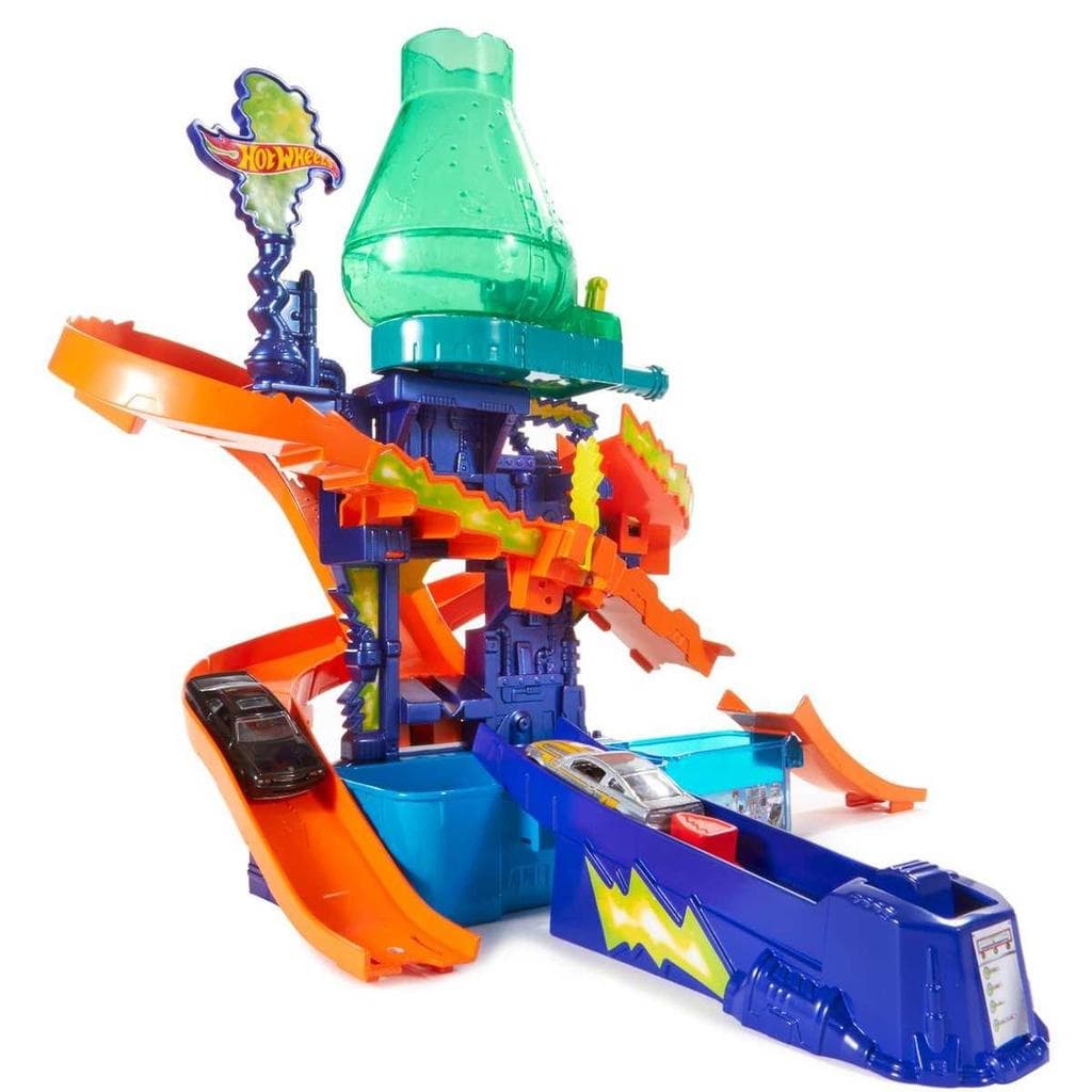 Pista Hot Wheels City Color Estação Científica CCP76 Mattel