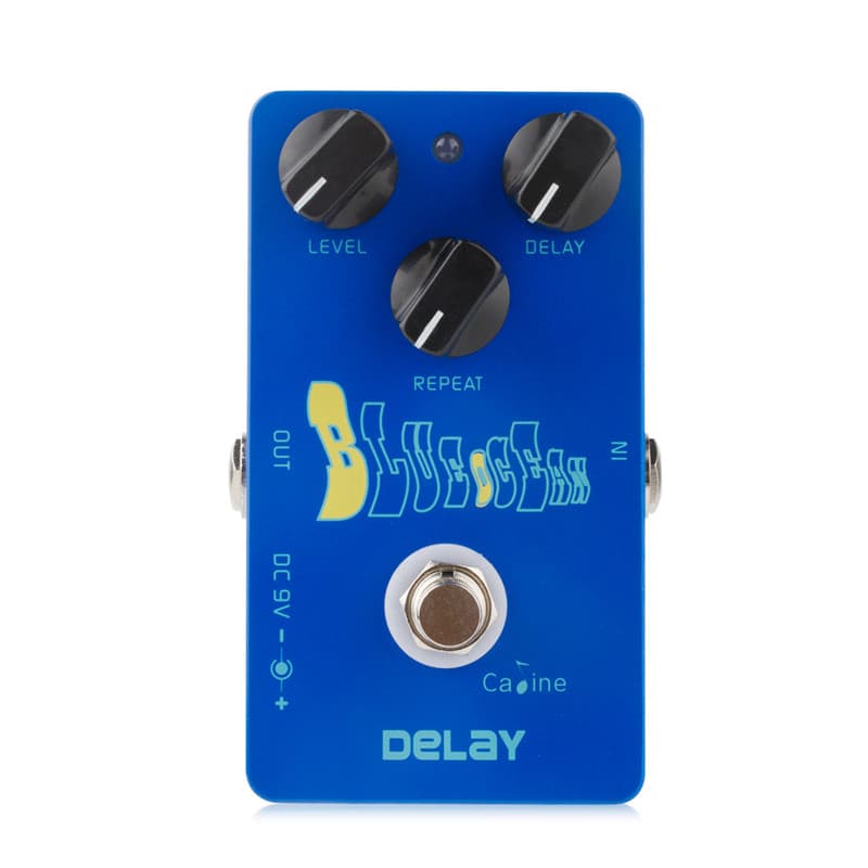 Pedal De Efeito De Guitarra Caline CP-19 Blue Ocean Delay True Bypass