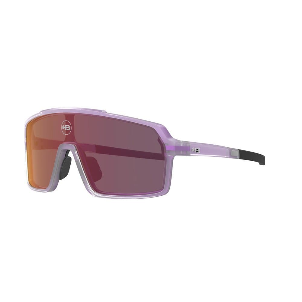 Óculos Ciclismo Corrida de Sol HB Grinder Pearl Violet Photo Red